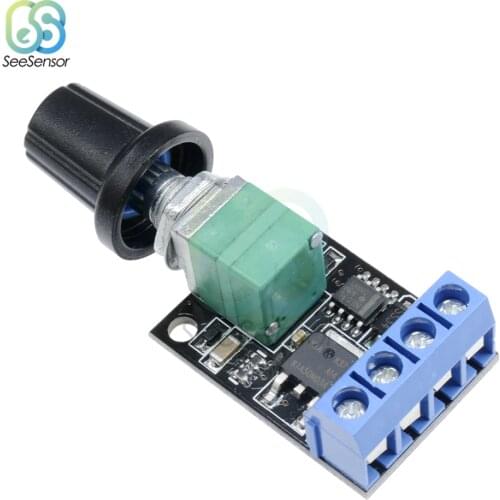 Stepless DC Motor Speed Controller 10A PWM Speed Regulator LED Dimming 5V-16V Led Regulator Switch
