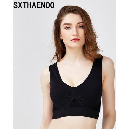 Seamless Sport Bra Women Gym Backless Push Up Workout Bra Running Training Breathable Fitness Top High Impact Activeweard