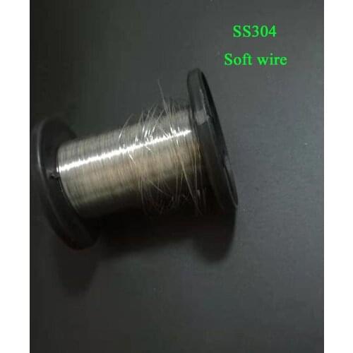 DIY Tool Parts 100 Meters, SS304 Soft Condition Wire