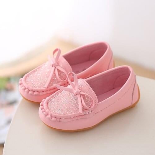 Children Shoes For Boys Loafers Sneakers Baby Soft Kids Shoes Pu Leather Casual Toddler Girls Flats Slip-on Moccasin White Shoes