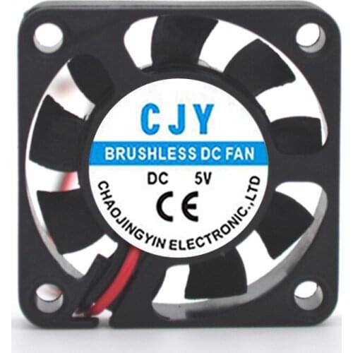 DHL 200Pcs DC4010 Cooling Fan 12V 2 Pin With Dupont Wire Brushless 40*40*10 Cool Fans Part Quiet DC 40m Cooler Radiato