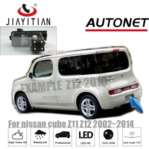 JIAYITIAN rear view camera for nissan cube Z11 Z12 2002~2014/CCD/Night Vision/Reverse Camera/Backup Camera/Parking camera