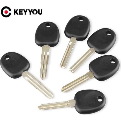 KEYYOU Free Shipping For Hyundai Accent Sonata NF Elantra Accent Coupe Getz H-1 Lavita TiburonTucson Verna Blank Car Key Shell