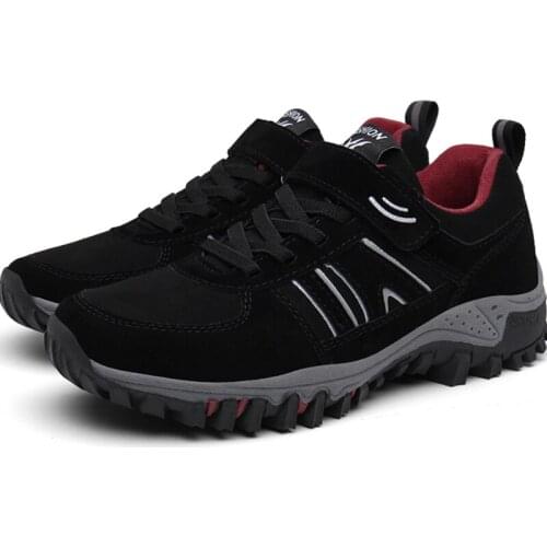 Outdoor Hiking Shoes for Men Women Lightweight Sport Sneakers Trekking Non-slip Durable Comfortable Casual Couple Shoes TPR