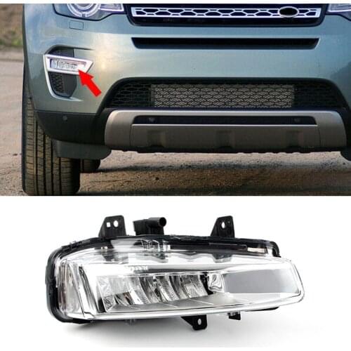 Car Front Bumper Right LED Daytime Running Light Fog Lamp LR077887 For Land Rover Discovery Sport 2015 2016 2017 2018 2019