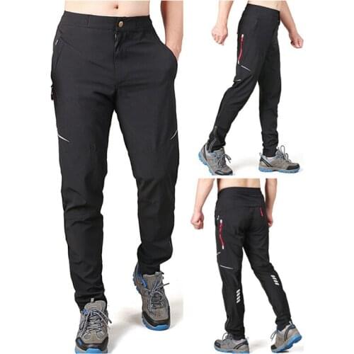 Outdoor Sport Hiking Pants Elastic Quick-Drying Running Breathable Sunscreen Camping Trekking Cycling Ciclismo Reflective Pants