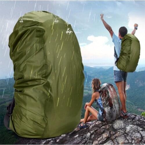 PU 5000 Outdoor Bags Waterproof Cover Military Camping Hiking Backpack Water Resist Cover Outdoor Bags Waterproof Cover 35L-80L