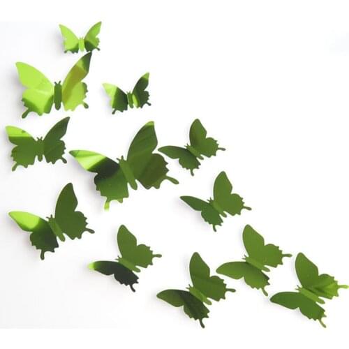 WEEDDIE Mirror Wall Stickers