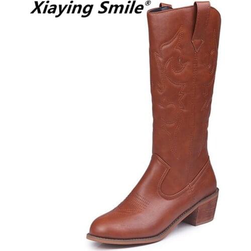 Xiaying Smile Women Martin boots Winter Bonded Leather Keep Warm Short Plush Shoes Ladies Fashion Sewing Boots Multi Size