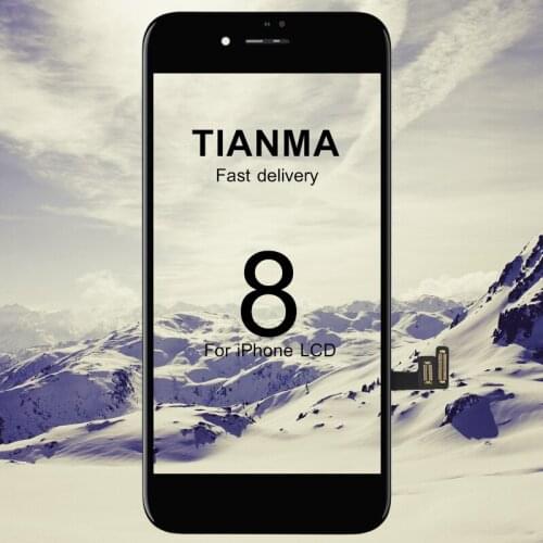 TeleGym 5PCS LCD For iPhone 8 tianma Top Quality LCD Display Good 3D Touch For iPhone 8 LCD Assembly Replacement free shipping