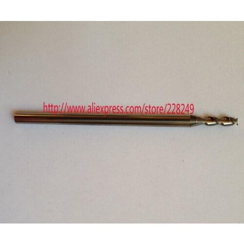 1pc D4*30*D4*100 HRC50 2 Flutes Solid Carbide Flat End Mills For Aluminum CNC Milling Cutters Router Bits