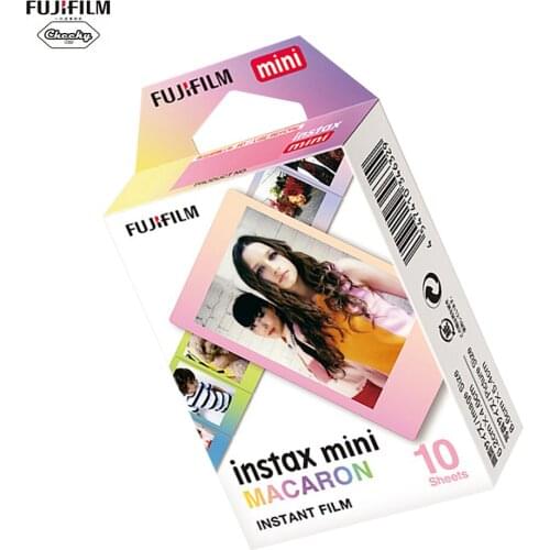 10 sheets Fujifilm Instax mini 9 films for Fujifilm Instant Camera 7 8 25 50s 70 90 sp-1 sp-2 Smartphone Photo Printer Macaron