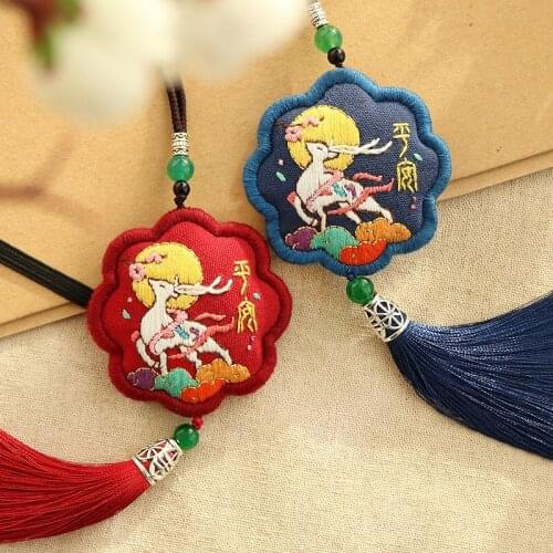 2021 New Arrival Special Offer Cotton Diy Hand-made Embroidery Material Package Couple Sachet Pouch Body To Send Boyfriend