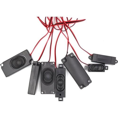 8 Ohms 2W 18*53MM Plastic Cavity Mini Square Speaker AIO(all-in-one) 10045 1635 DIY LCD TV