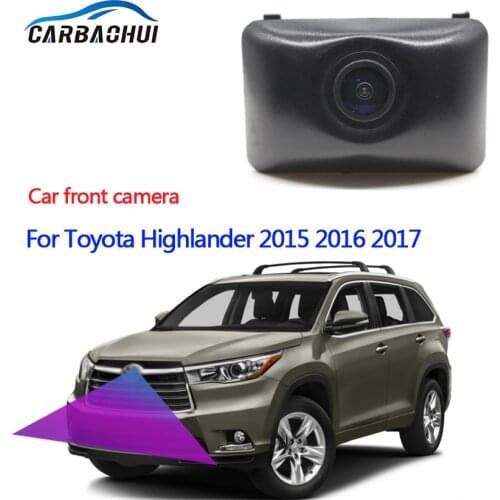 CCD high-quality camera For Toyota Highlander 2015 2016 2017 Car front camera driving safety and waterproof