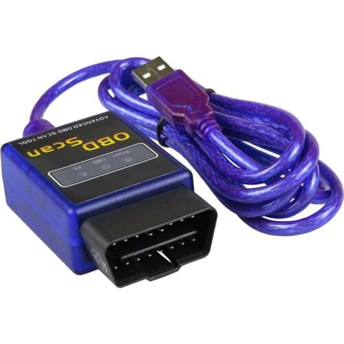 10pcs OBD2 Scanner ELM327 USB V1.5 OBD2 ELM 327 V 1.5 OBD 2 ii Car Diagnostic Scanner For All OBD-II protocol Diagnostic-tool