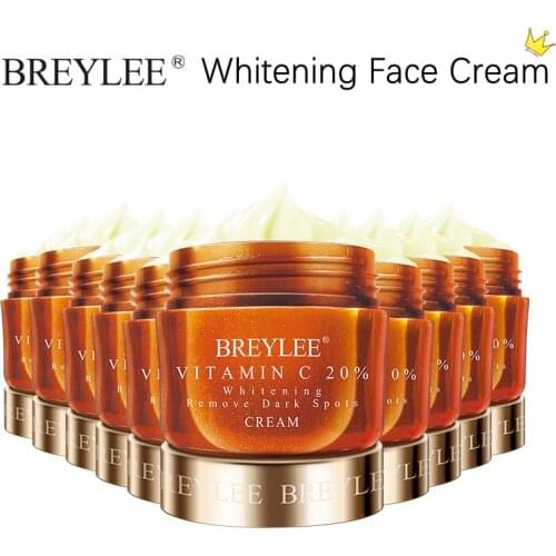BREYLEE PopularFace BlemishCream 20% VC WhiteningFacialFadeFreckles Remove Dark Spots WhiteningCream KoreanSkinCareProducts