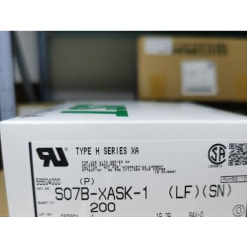 S07B-XASK-1 header Connectors terminals housings 100% new and Original parts S07B-XASK-1 (LF)(SN)