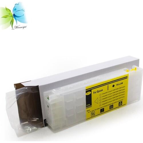 Winnerjet Hot large Empty Refill ink cartriges for Epson T3200 T5200 T7200 printer