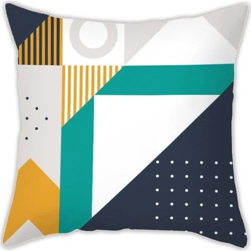 MLGB 6Pcs Moroccan Pillowcase Geometric Throw Cushion Pillow Cover Printing Cushion Pillow Case for Bedroom Office