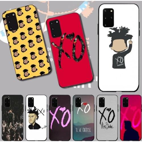 PENGHUWAN The Weeknd xo Custom Photo Soft Phone Case for Samsung S20 plus Ultra S6 S7 edge S8 S9 plus S10 5G