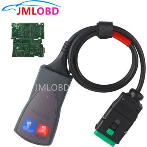 Top Quality Lexia Full Chip Lexia 3 V48 Diagbox V 7.65 PP2000C V25 Lexia3 Firmware For Citroen Peugeot Free shipping