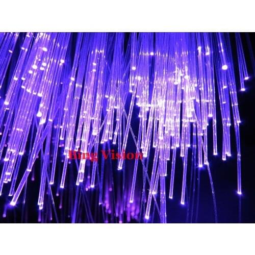 Bing Vision 50W high power 1100pcs x0.75mm *7m led fiber optic star ceiling kit with RF remote and DMX control