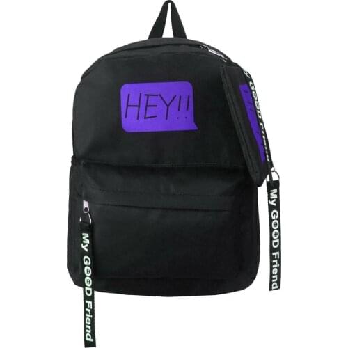 New 2021 Girl Boy Unisex Backpacks Large Capacity Shoulder High School College Messenger Bag Student Book Vintage Beach Tote Bag