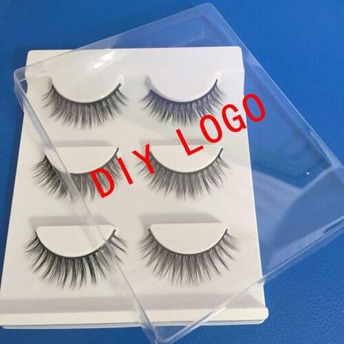 SHIDISHANGPIN 3d mink eyelashes 60 pairs DIY pack private packing customize false eyelashes cilios wholesale 20 boxes