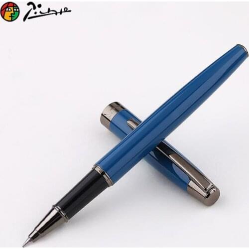 Picasso 920 Unique Meteorite Blue Roller Ball Pen Pimio Metal Financial Pen For Writing Gift Pen Supplies No Gift Box