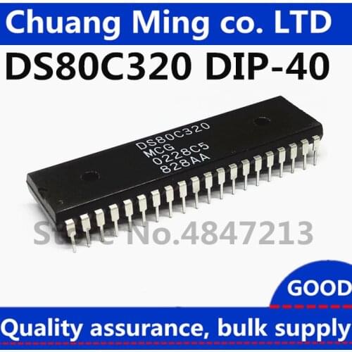 10pcs/lots DS80C320MNG DS80C320MCG DS80C320 DIP-40 In stock, in large supply