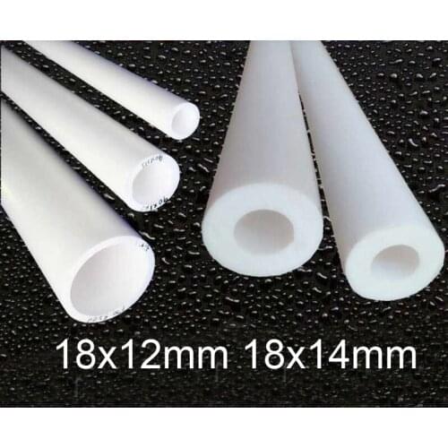 18x12mm 18x14mm 18mm od 12mm 14mm PTFE pipe F4 tube ptfe hose straight drivepipe tetrafluorohydrazine rigid hard tube run pipe