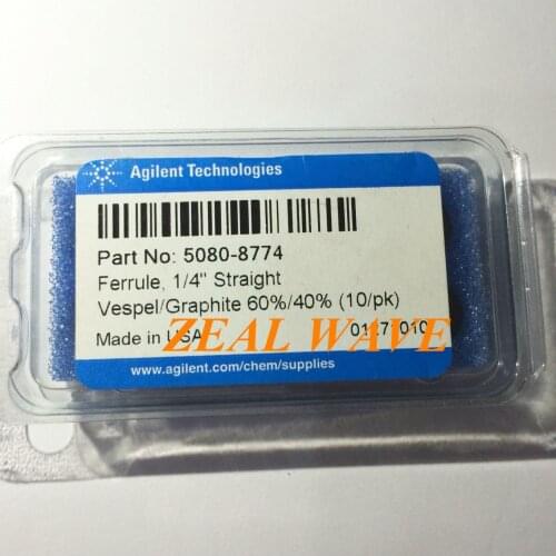 5080-8774 Ferl 1 4in VG SP-22 40Pct Graphite 10PK Agilent Consumables