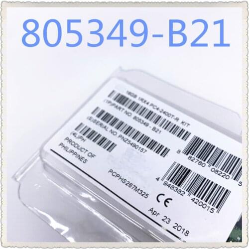 805349-B21 809082-091 16G 1RX4 PC4-2400T DDR4 Ensure New in original box. Promised to send in 24 hoursv