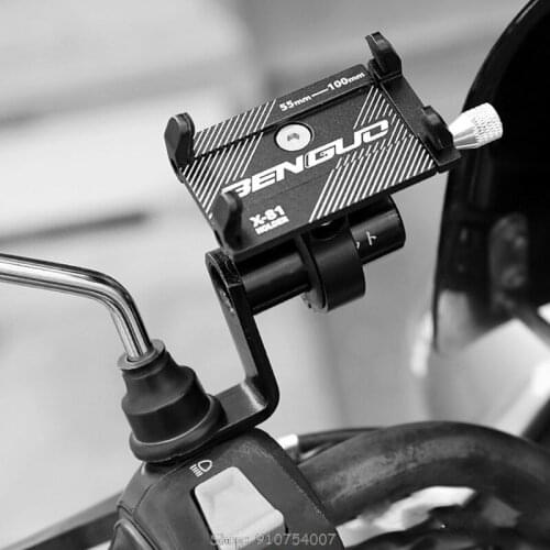 Motorcycle Accessories Rearview Mirror Mount Extender Bracket Holder Clamp Bar Phone Holder Multiple Function N16 20 Dropship