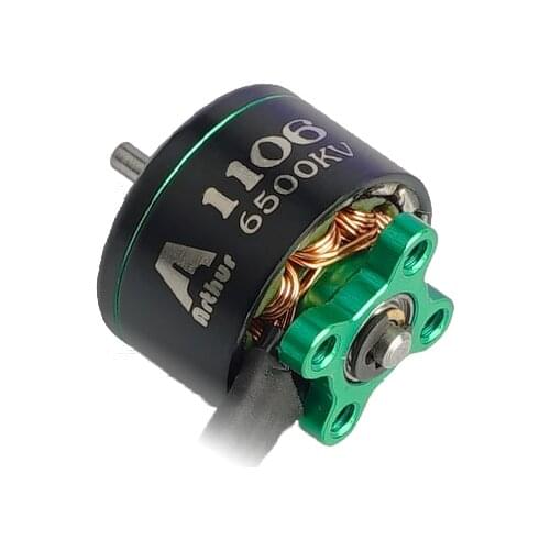 Flashhobby Arthur A1106 6500KV 2-3S FPV Brushless Motor for RC FPV Racing Freestyle 2-3inch Toothpick Cinewhoop Drone