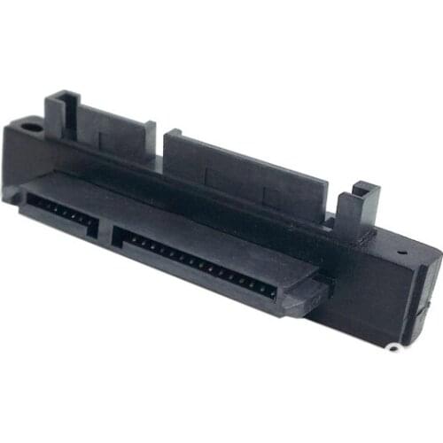 CYSM Extension Convertor Adapter SATA 22Pin 7+15 Male to SATA 22P Female 90 Degree Right Angled