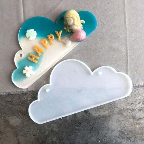 House Silicone Mold Diy Crystal Wood Brand Drop Mold P110