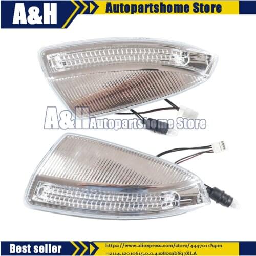 DWCX 1649061400 1649061300 Car Door Mirror Turn Signal Light Plastic Fit For Mercedes W164 ML300