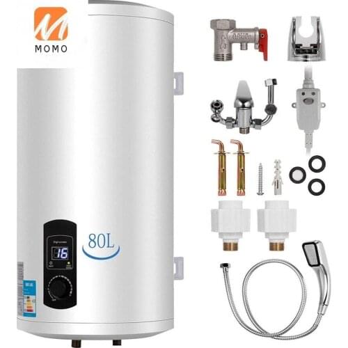 2KW 80L Electric Hot Water Heater Boiler Cylinder Tank Storage Water Heater for Kitchen & Bath