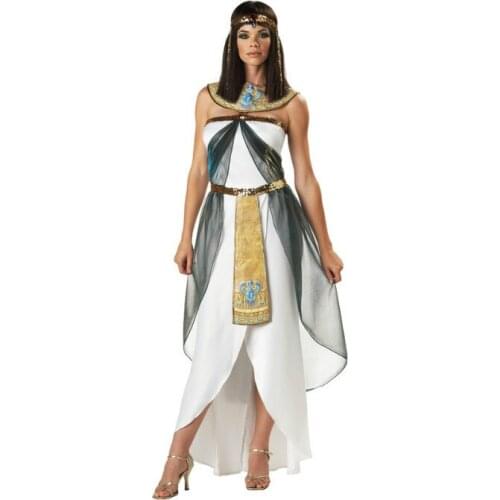 Hot Selling Greek Goddess Costume Greek Fancy Dress Women Sexy Cosplay Halloween Costume Free Shipping Wholesale