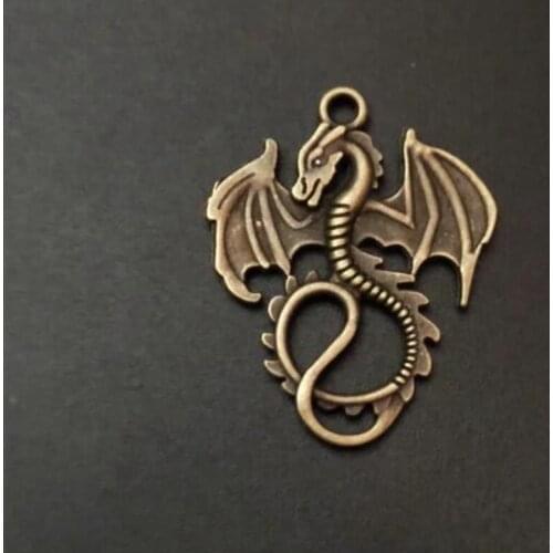 Metal Alloy Cute Flying Dragon Charm Pendants For Jewelry Making Dragon Pendants Charm DIY Handmade Craft