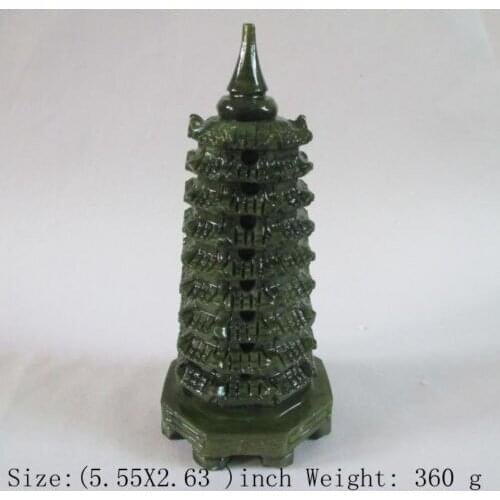 Tallado a mano de jade de Taiwán en el sur de China. Wenchang toalla