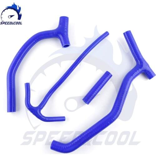 Motorcycle Silicone Radiator Coolant Hose Kit For HUSQVARNA TE TC SM 410 570 610 High Performance Pressure Temperature
