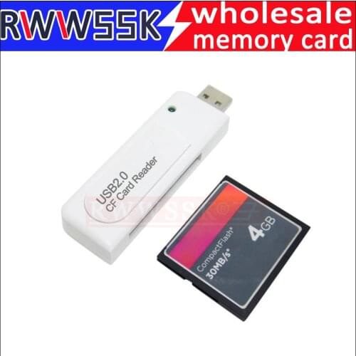 LED high speed CF Card reader Compact Flash USB 2.0 Card Reader for Machine tool PC Computer laptop CNC reader adapter