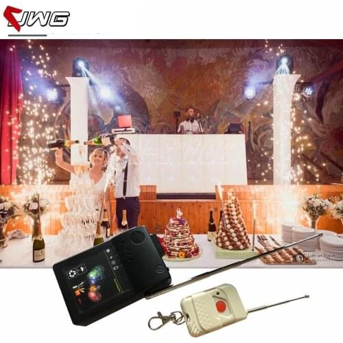 T01 Wireless Remote Control 1 Receiver Stage Fountain Cold Pyrotechnics Indoor Wedding Fireworks System