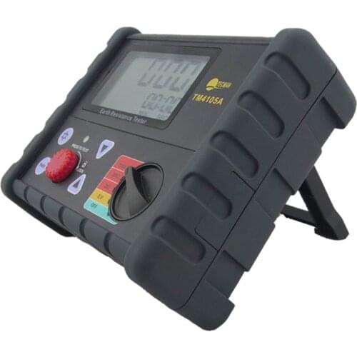TM4105A High Precision Digital Grounding Resistance Tester Ground Meter Electric Shaker