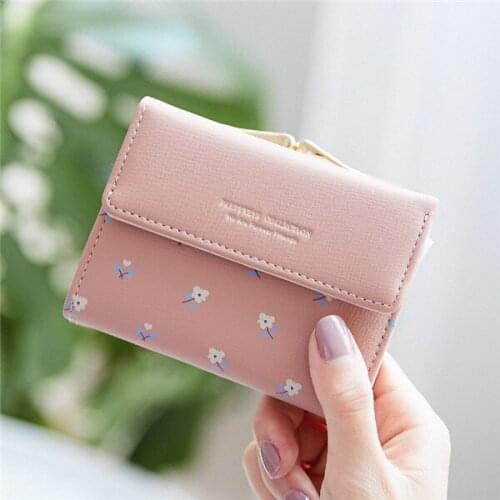 Ladies wallet Card Holder Cute Personality Mini Multi-Card Position Square Hollow Organ Card Holder Coin Purse