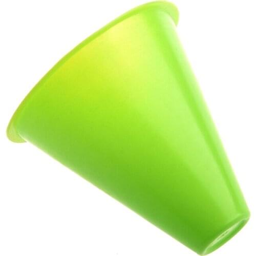 5pcs 3 inches cones for Slalom Skate Roller-Skating - Green