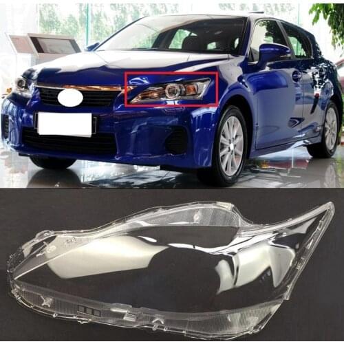 Lofty Richy For Lexus CT200 CT200H 2012-2017 Front Headlight cover Lampshade Bright Waterproof Lamp Cover headlamp Shade lens